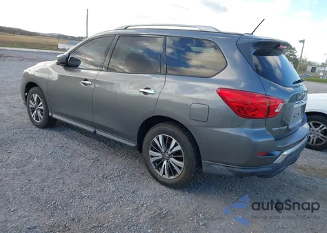 2017 Nissan Pathfinder S из США, поврежденный, VIN 5N1DR2MM4HC668826